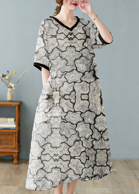Luxe A-Lijn Midi Jurk met Hoge Taille voor Dames