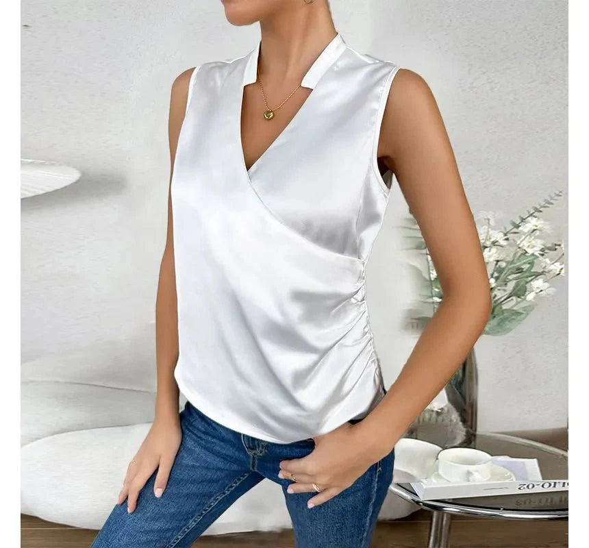 Chique dames top zonder mouwen