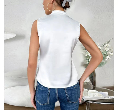 Chique dames top zonder mouwen