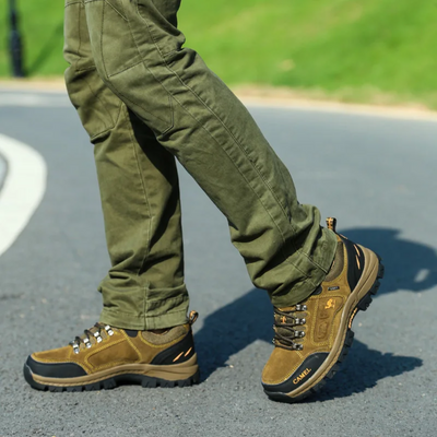 Synthetisch Leren Wandelschoenen voor Heren