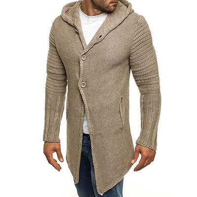 Lange Elegante Cardigan voor Mannen