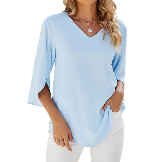 Sophie - V-hals blouse