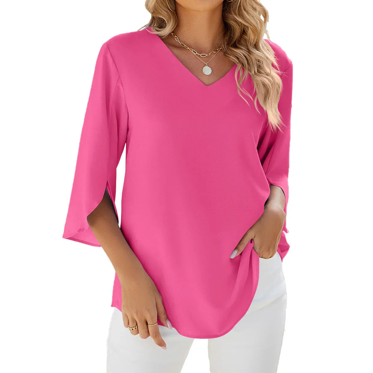 Sophie - V-hals blouse