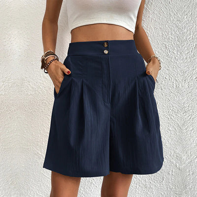 Elegante Wijde Shorts voor Dames