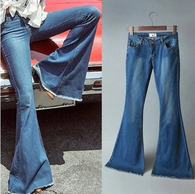 Stijlvolle Slim Fit Jeans van Katoen voor Dames