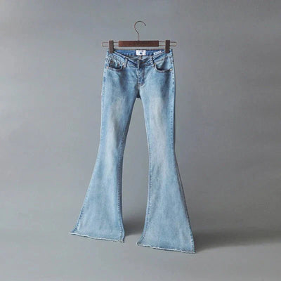 Stijlvolle Slim Fit Jeans van Katoen voor Dames