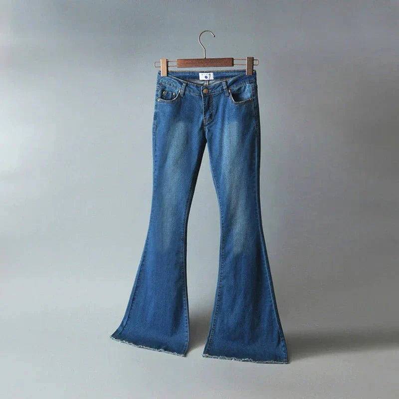 Stijlvolle Slim Fit Jeans van Katoen voor Dames