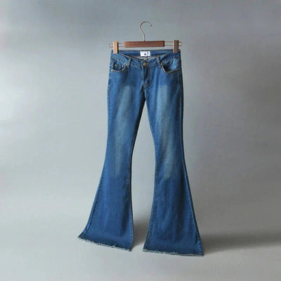 Stijlvolle Slim Fit Jeans van Katoen voor Dames