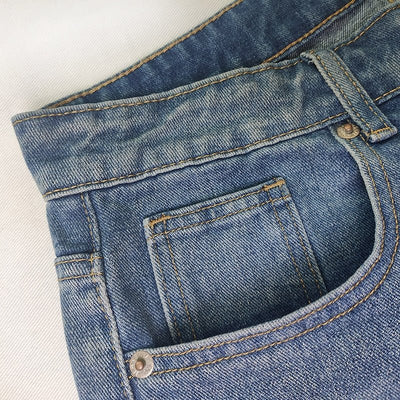 Stijlvolle dames jeans met hoge taille