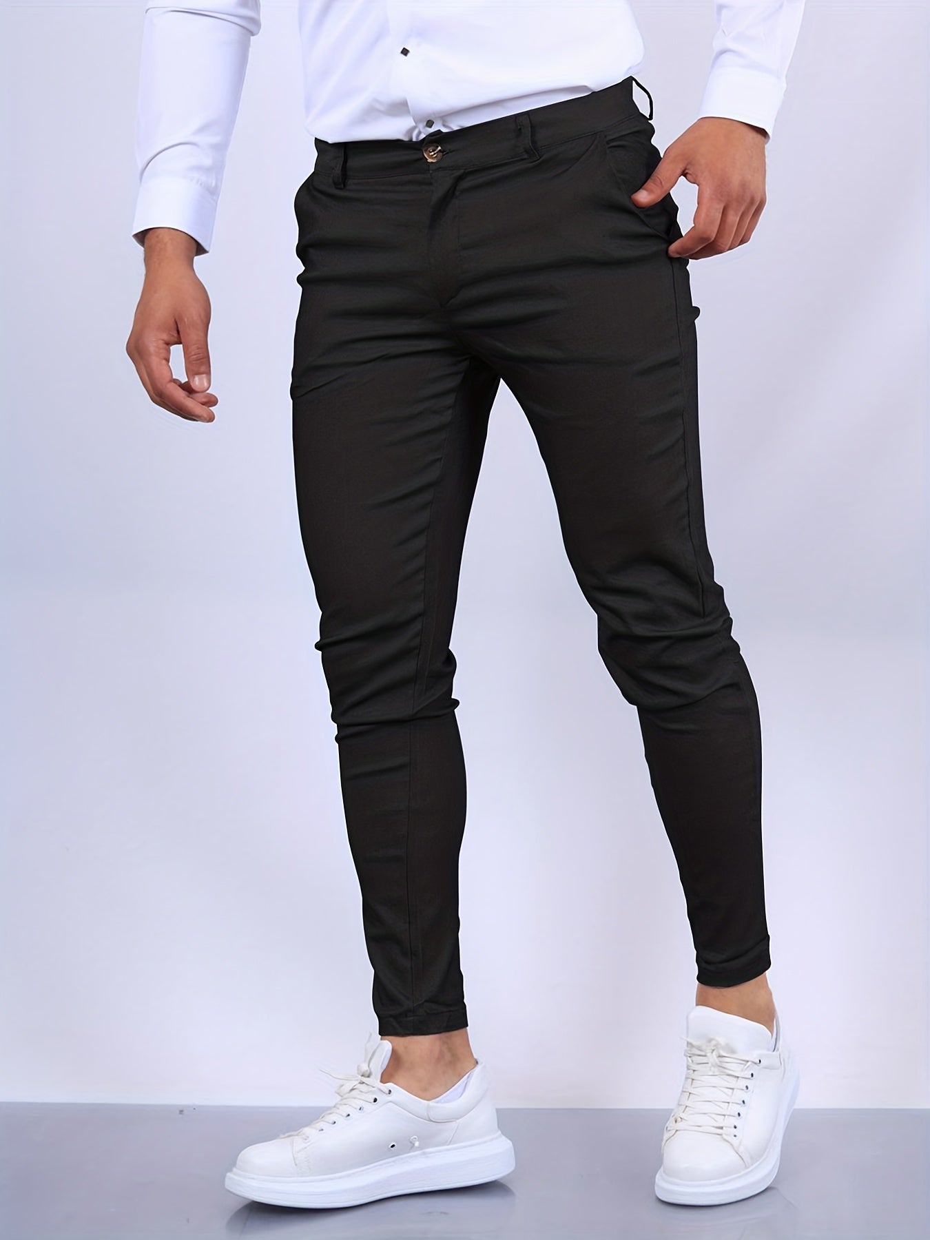 Herensluittoef Chino Broek voor Mannen