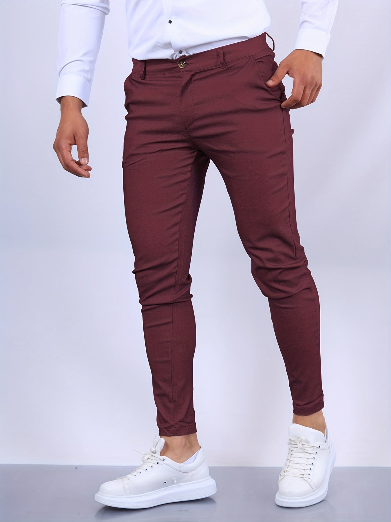 Herensluittoef Chino Broek voor Mannen