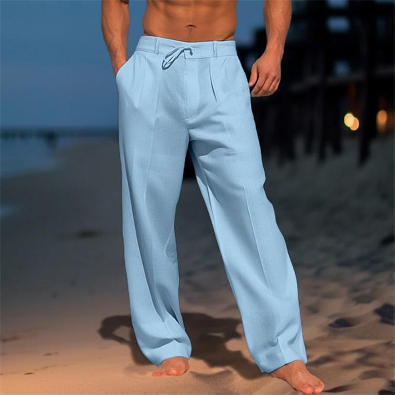 Linnen Losse Broek voor Heren