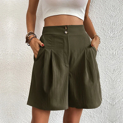 Elegante Wijde Shorts voor Dames