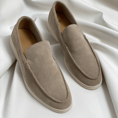 Elegante loafers van suédine voor heren