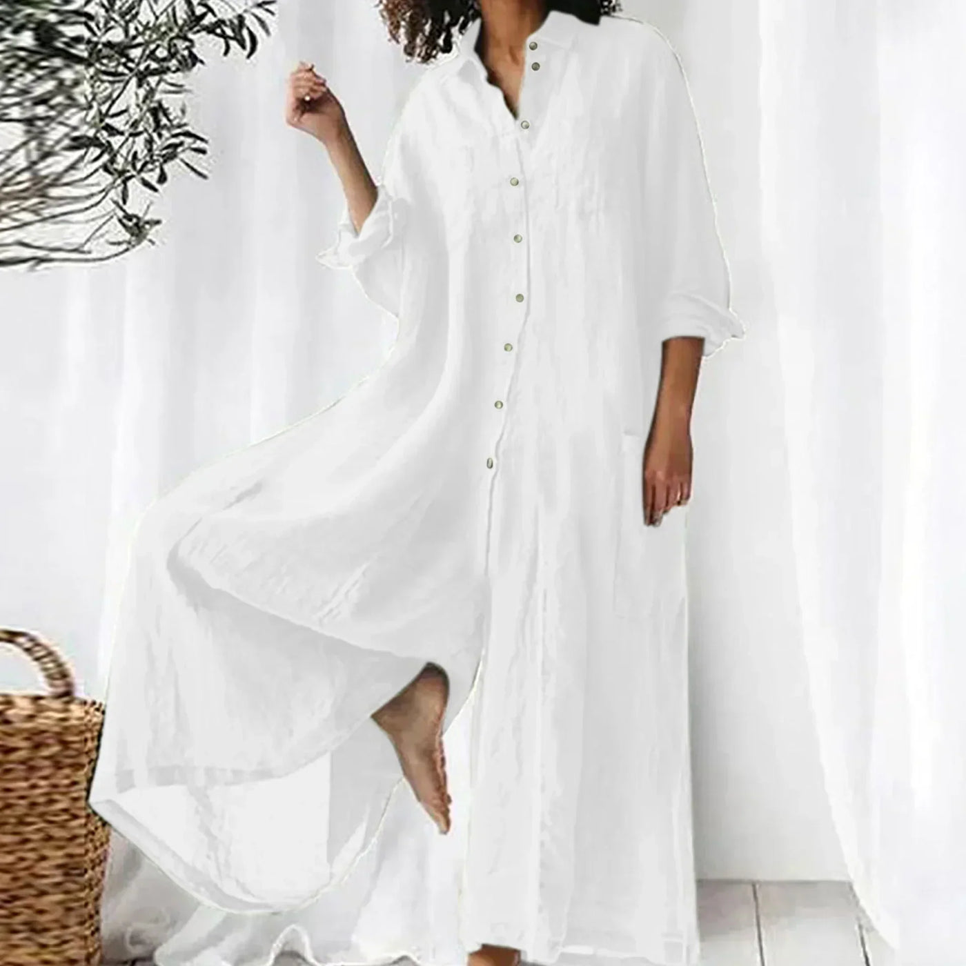 Linnen Jumpsuit voor Dames