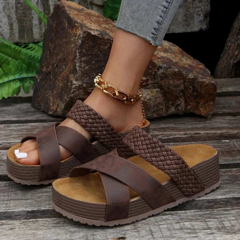 Elegante Sandalen met Platformzool voor Dames