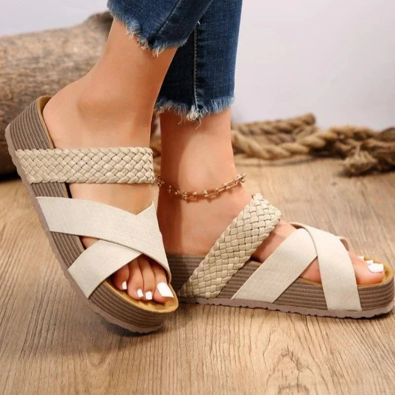 Elegante Sandalen met Platformzool voor Dames