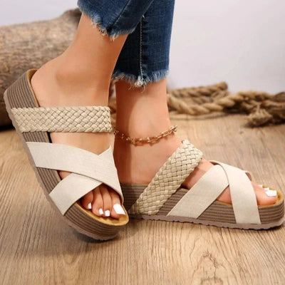 Elegante Sandalen met Platformzool voor Dames