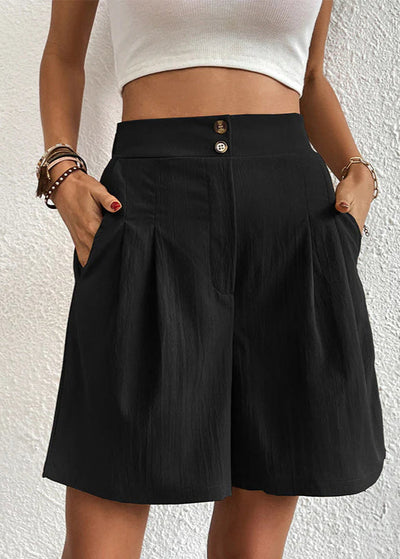 Elegante Wijde Shorts voor Dames