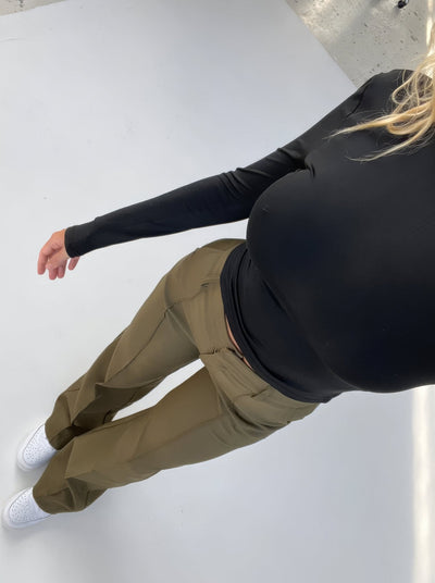 Chique dames pantalon met vrije pasvorm