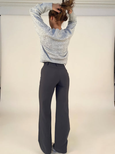 Chique dames pantalon met vrije pasvorm