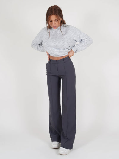 Chique dames pantalon met vrije pasvorm