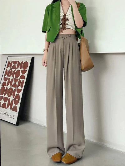 Elegante ruime pantalon voor dames