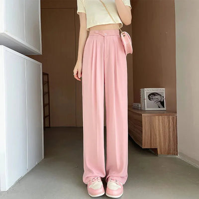 Elegante ruime pantalon voor dames