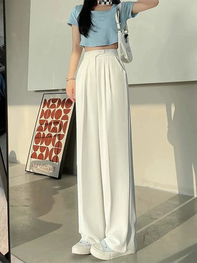 Elegante ruime pantalon voor dames