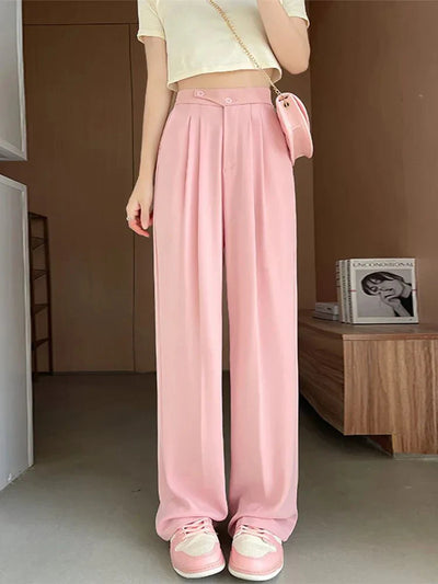 Elegante ruime pantalon voor dames