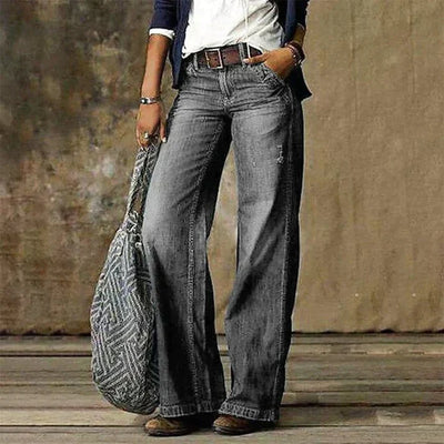 Stijlvolle dames pantalon van zachte katoenmix