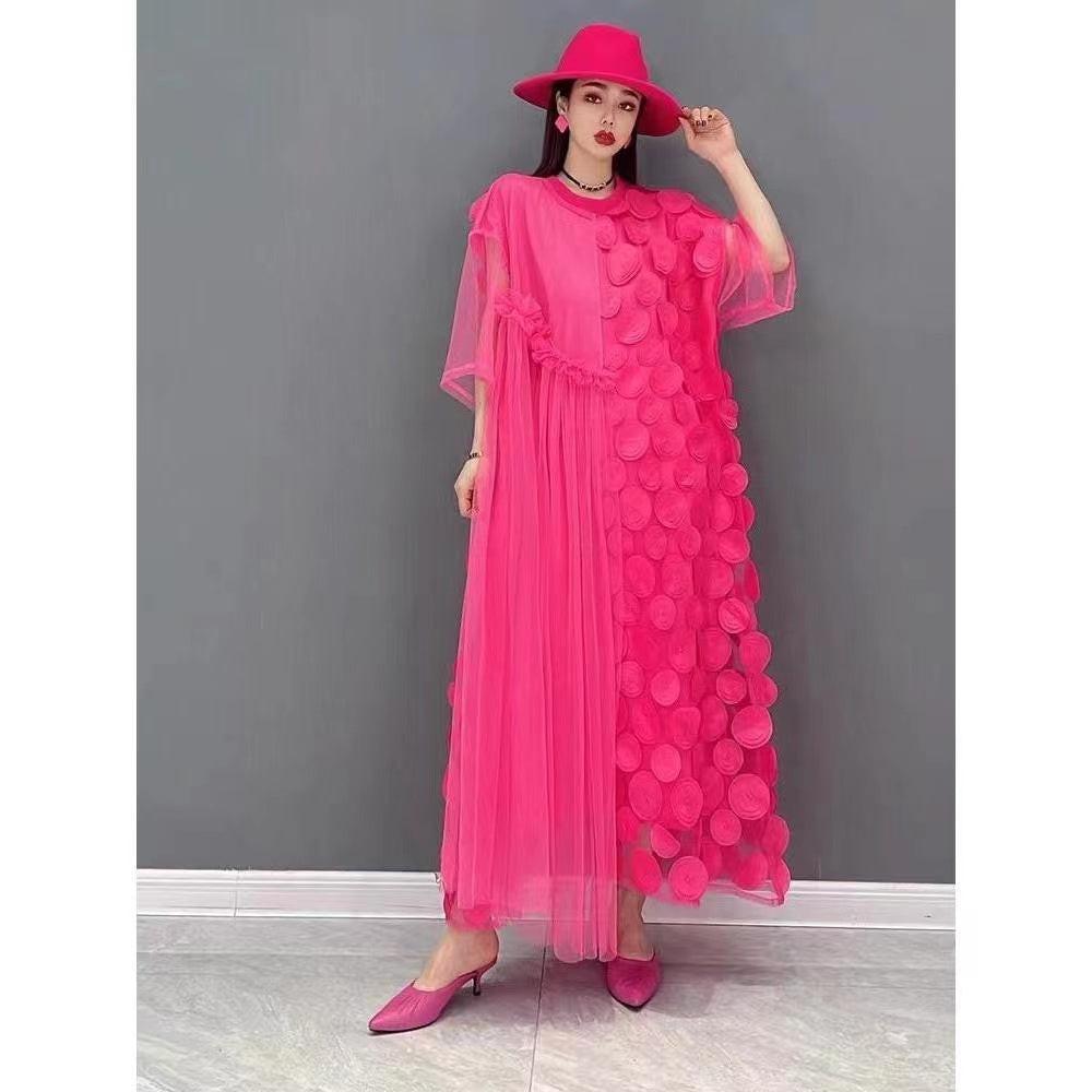 Chic Tulle Asymmetrische Feestjurk voor Dames