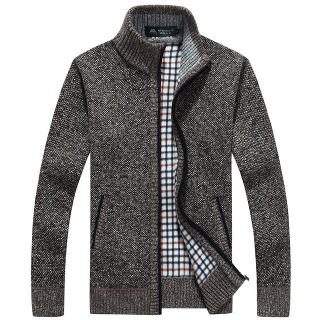 Dikke fleece cardigan voor dames