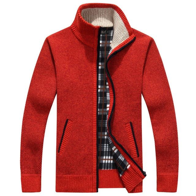 Dikke fleece cardigan voor dames