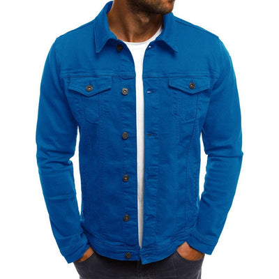 Katoenen Denim Jack voor Heren
