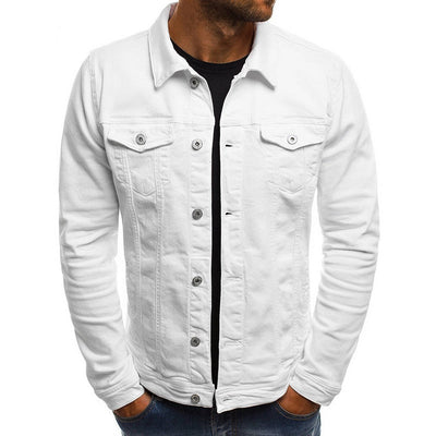 Katoenen Denim Jack voor Heren