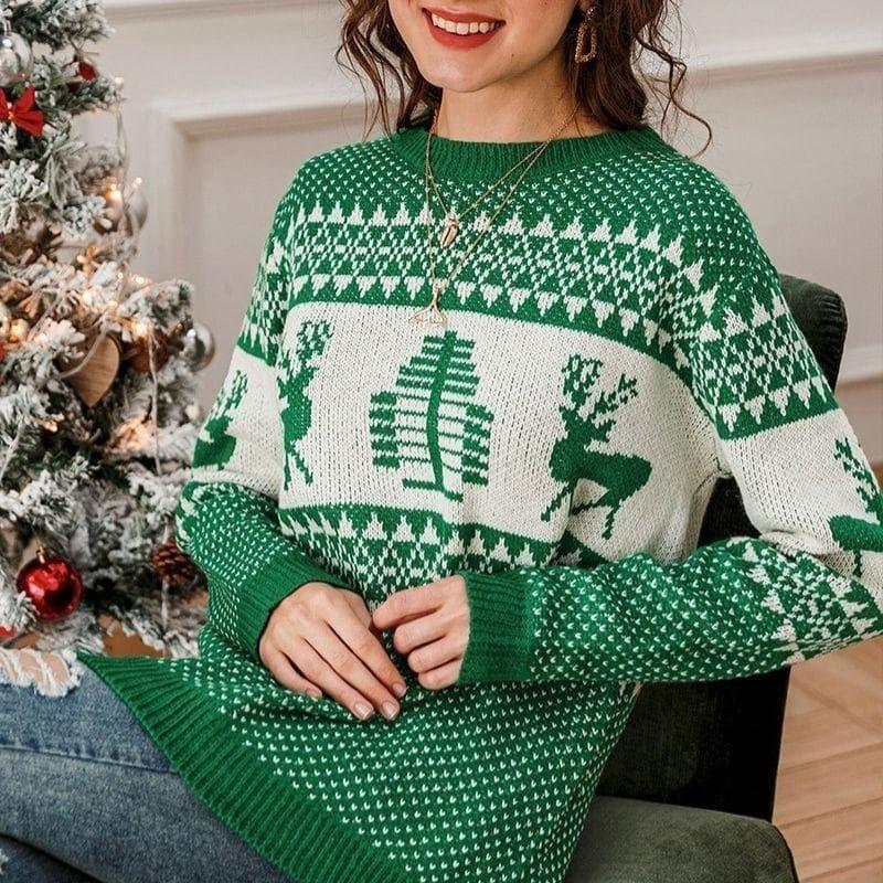 Gebreide Kersttrui voor Dames