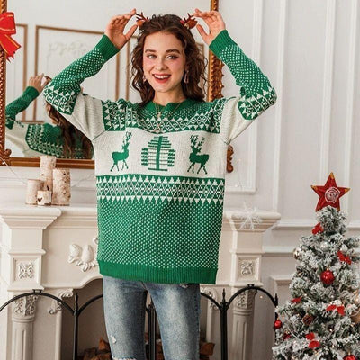Gebreide Kersttrui voor Dames