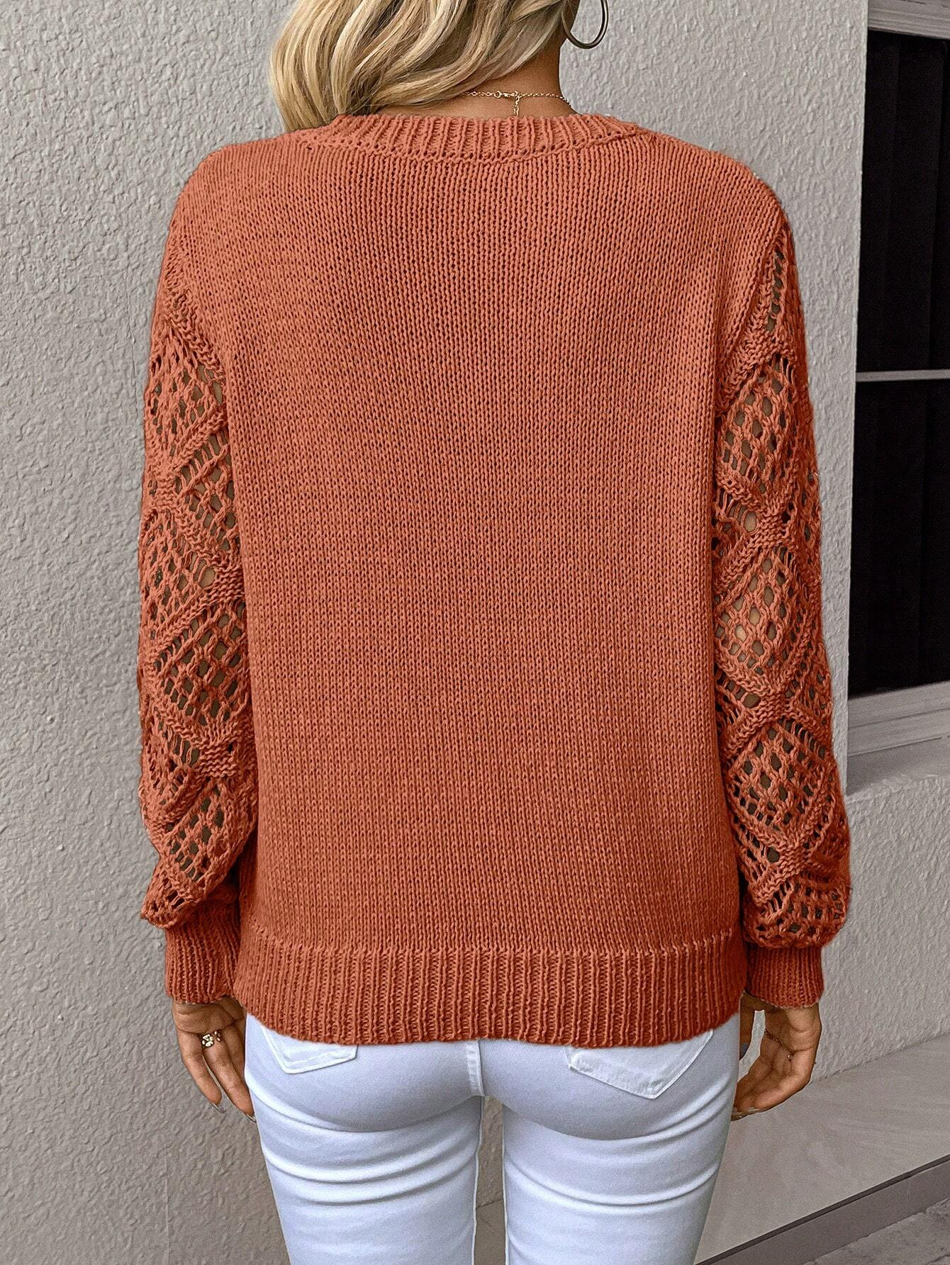 Elegante V-Hals Trui voor Dames