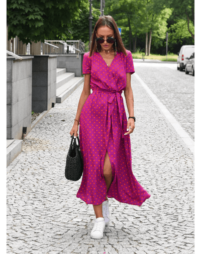 Chique zomerjurk met bloemprint voor dames
