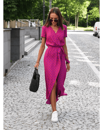 Chique zomerjurk met bloemprint voor dames