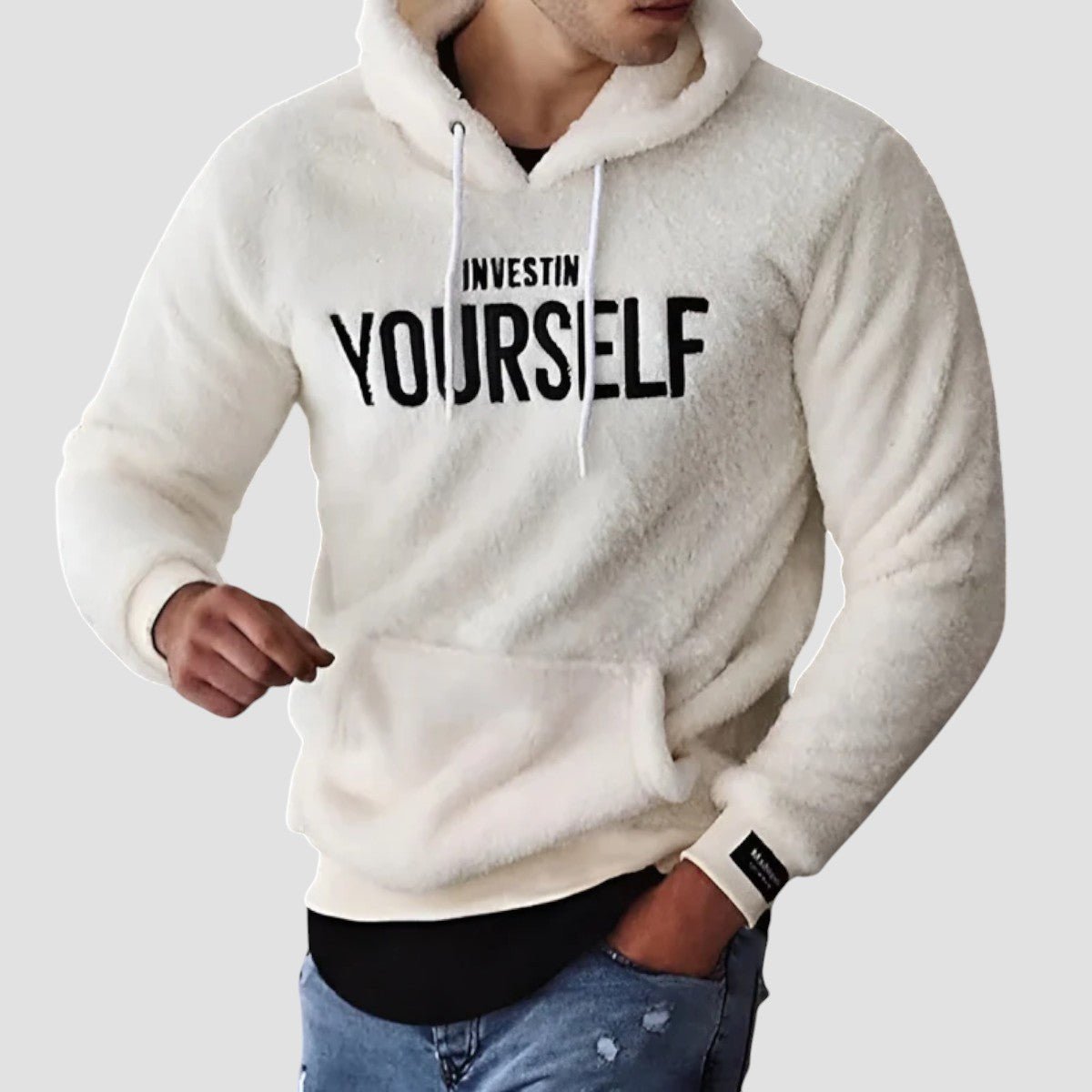 Stijlvolle Sherpa Hoodie voor heren