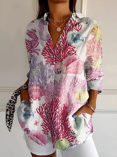 Floral Bedrukte Tuniek voor Dames